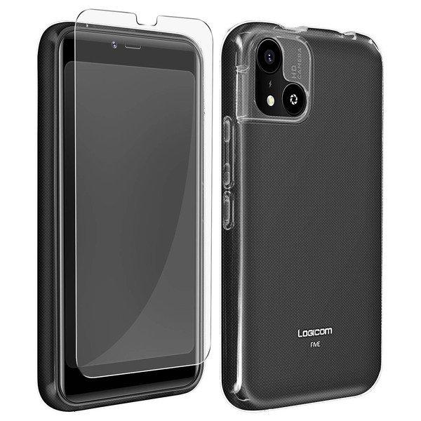 BigBen Connected  Coque Logicom Five + Verre Trempé 