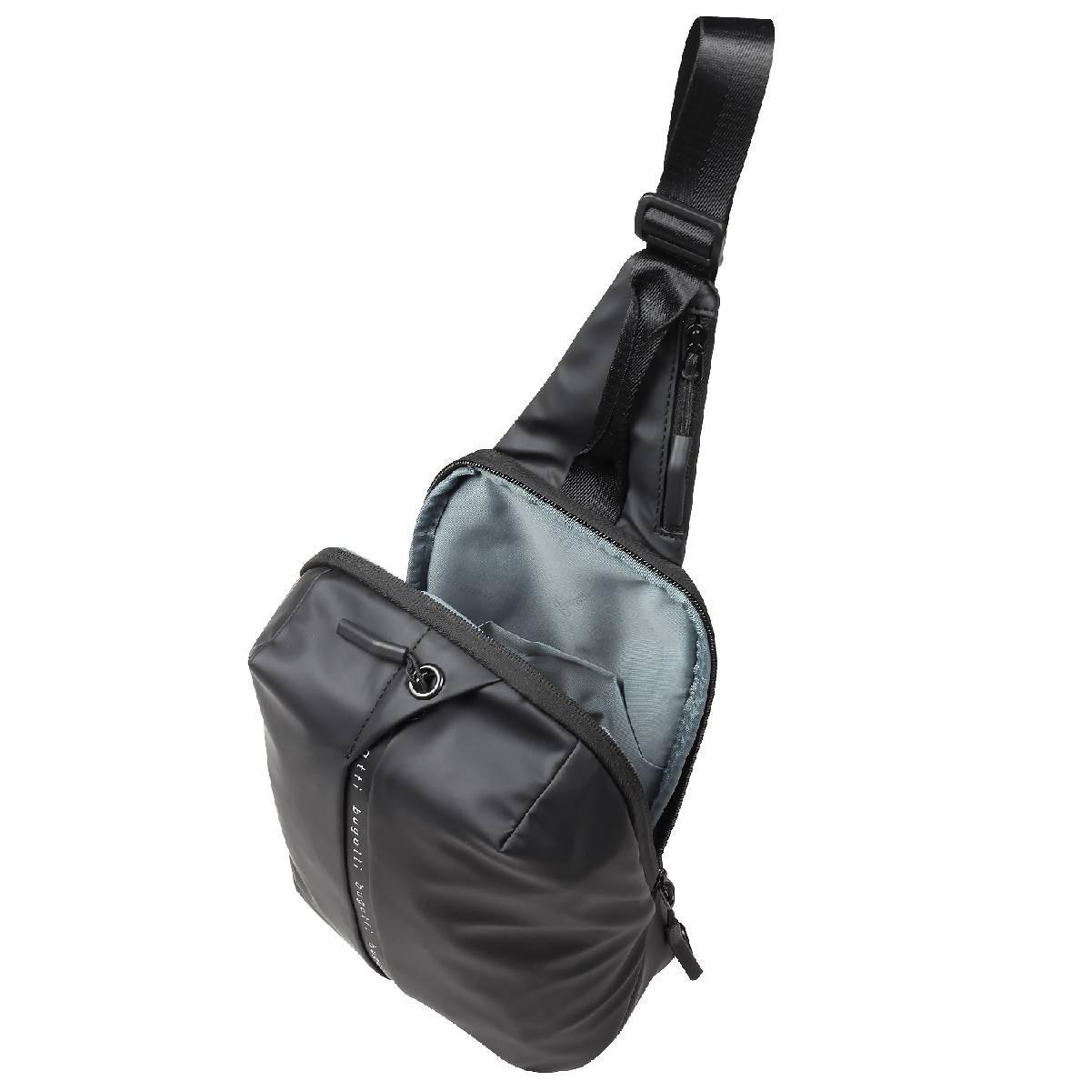 BUGATTI Blanc Borsa a Tracolla Nera  