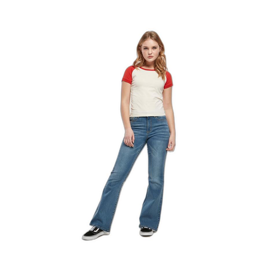 URBAN CLASSICS Retro Baseball Organic Stretch T-Shirt  