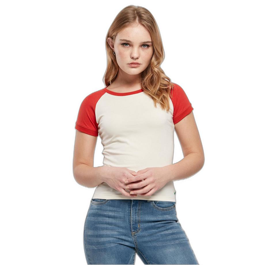 URBAN CLASSICS Retro Baseball Organic Stretch T-Shirt  