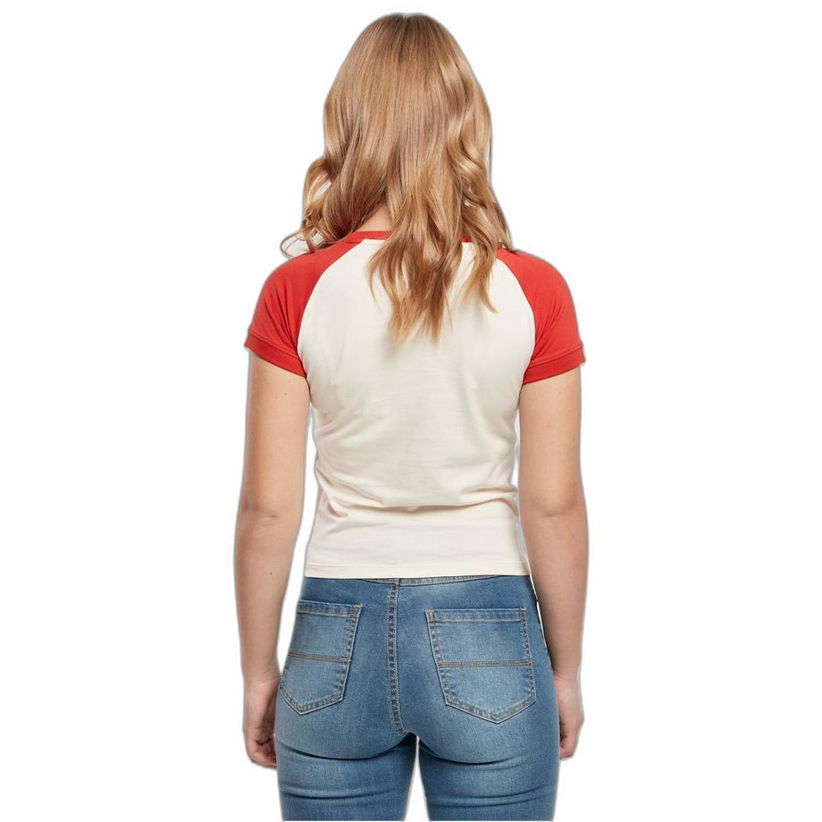 URBAN CLASSICS Retro Baseball Organic Stretch T-Shirt  