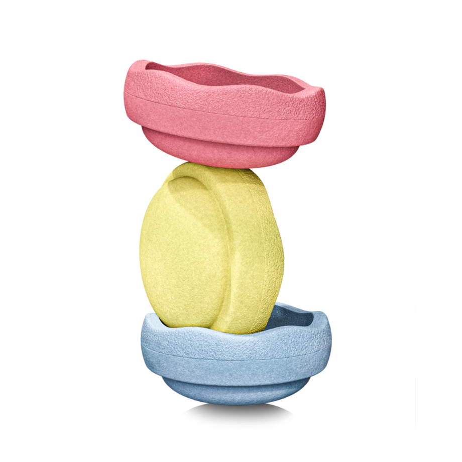 Stapelstein  pastel primary 