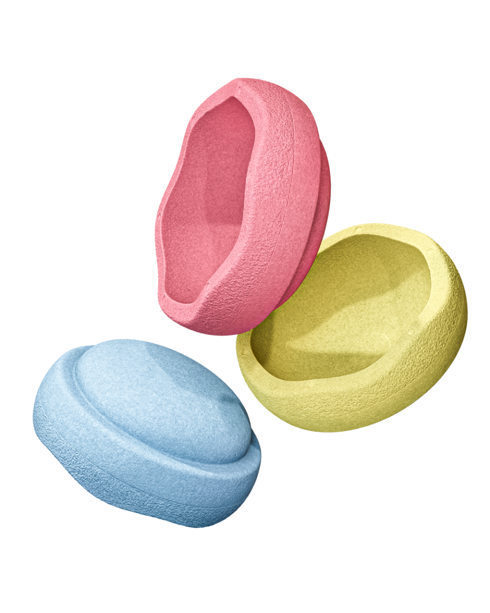 Stapelstein  pastel primary 