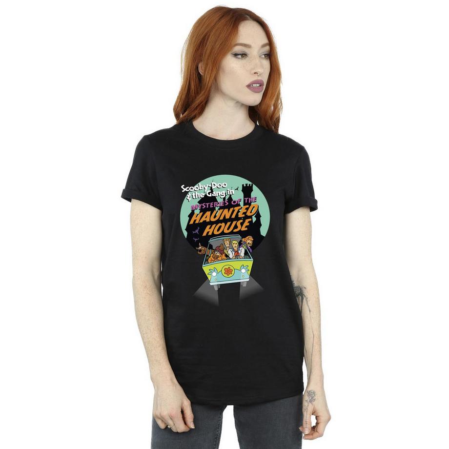 SCOOBY DOO Scooby Doo T-Shirt Stampa Grafica Casa Infestata  