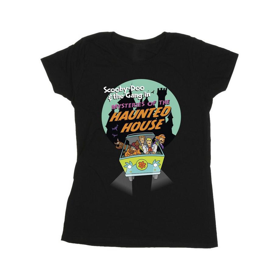 SCOOBY DOO Scooby Doo T-Shirt Stampa Grafica Casa Infestata  