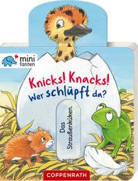 minifanten 35: Knicks! Knacks! Wer schlüpft da? Flad, Antje (Illustrationen) Gebundene Ausgabe 