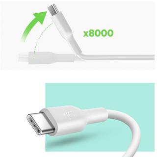 belkin  Câble USB-C vers USB-C Blanc 2m, Belkin 