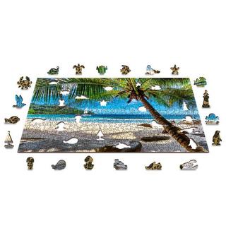 Wooden City  Puzzle Paradise Island Beach (505Teile) 