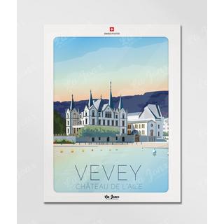 La-Jonx Château de l'Aile - Poster  