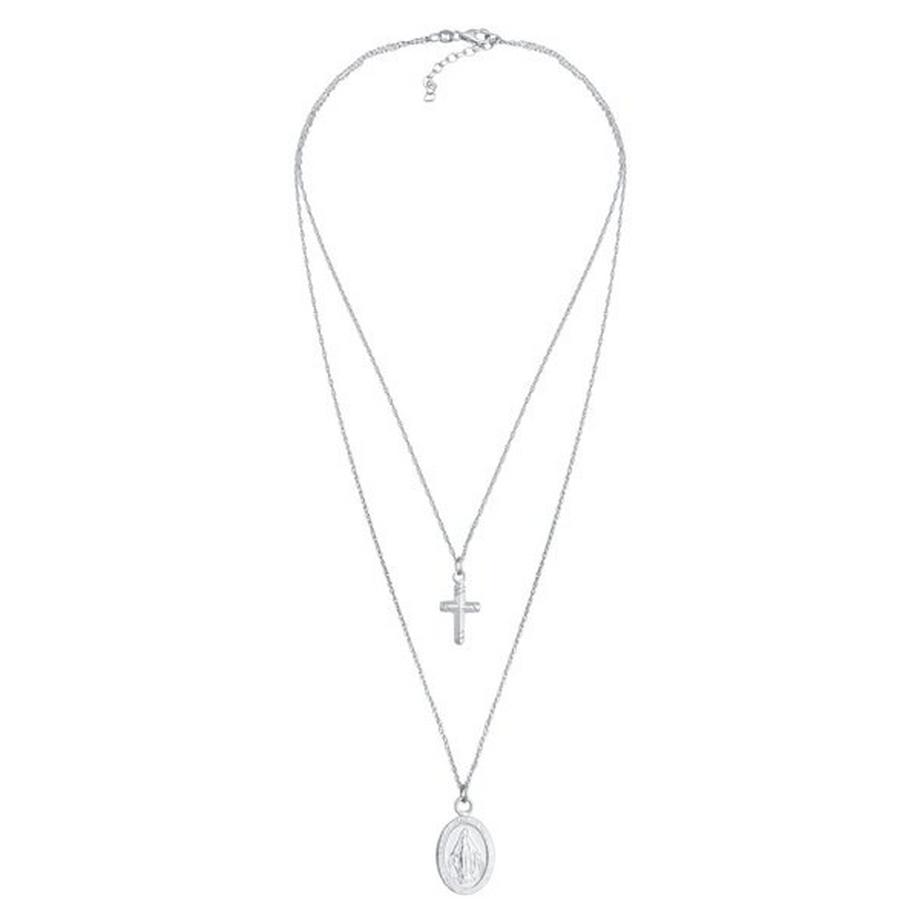 Elli  Collier Image De La Vierge Marie Croix 