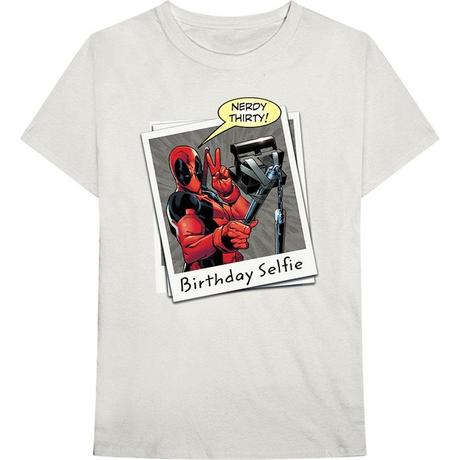 Deadpool Birthday Selfie T-Shirt  