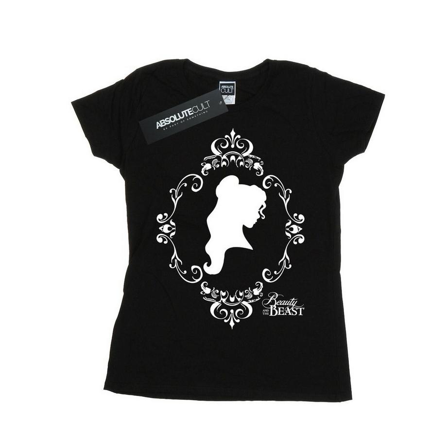 Disney PRINCESS La Bella e la Bestia Belle Silhouette T-Shirt  
