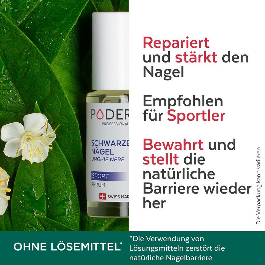 PODERM  Unghie Nere e Tramautizzate - Prodotto in Svizzera 