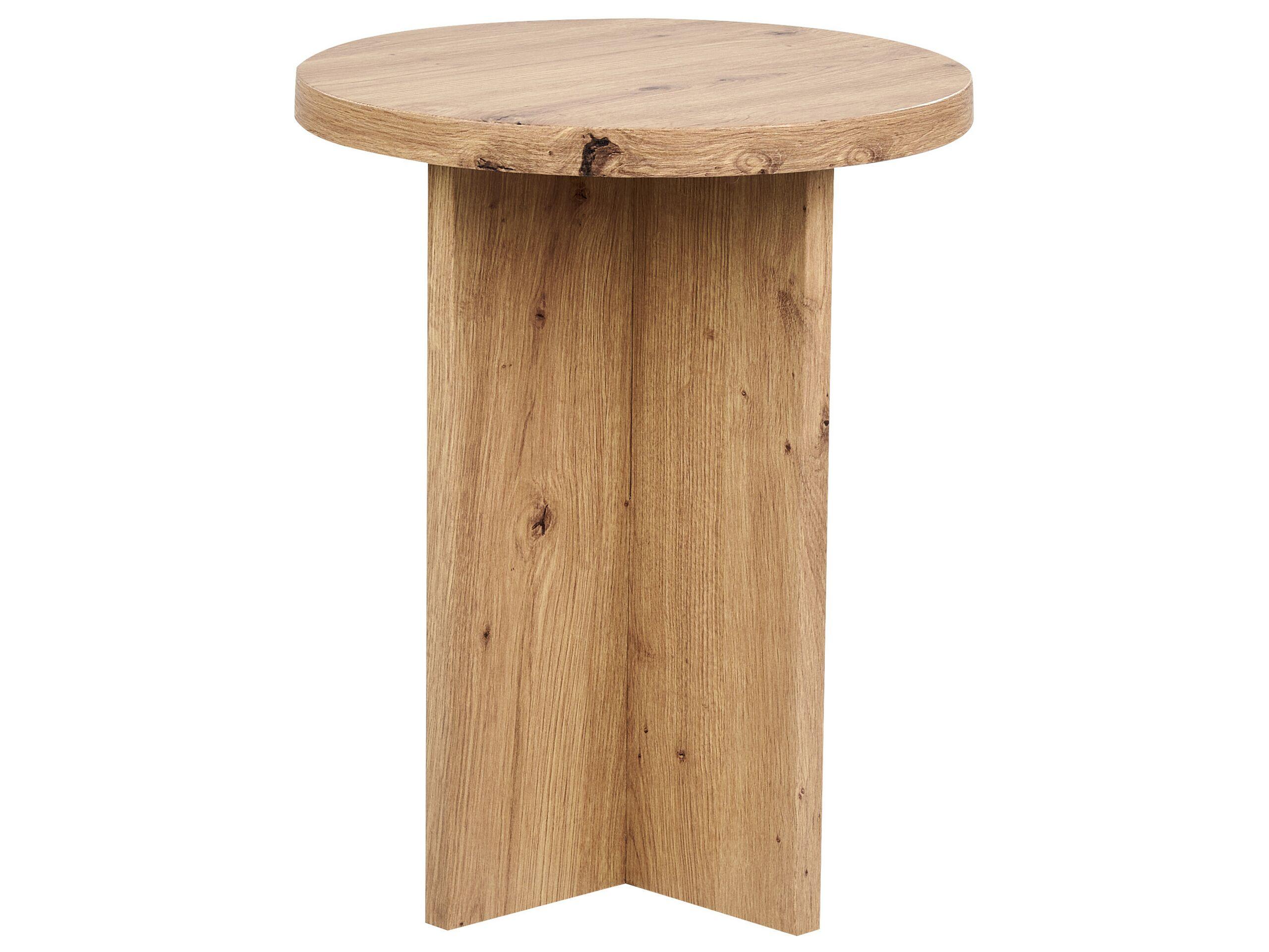 Beliani Table d'appoint en MDF Industriel STANTON  