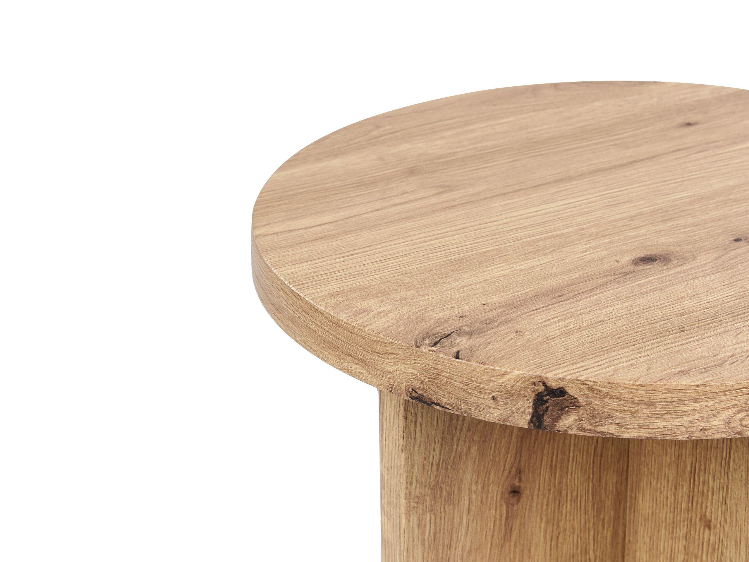 Beliani Table d'appoint en MDF Industriel STANTON  