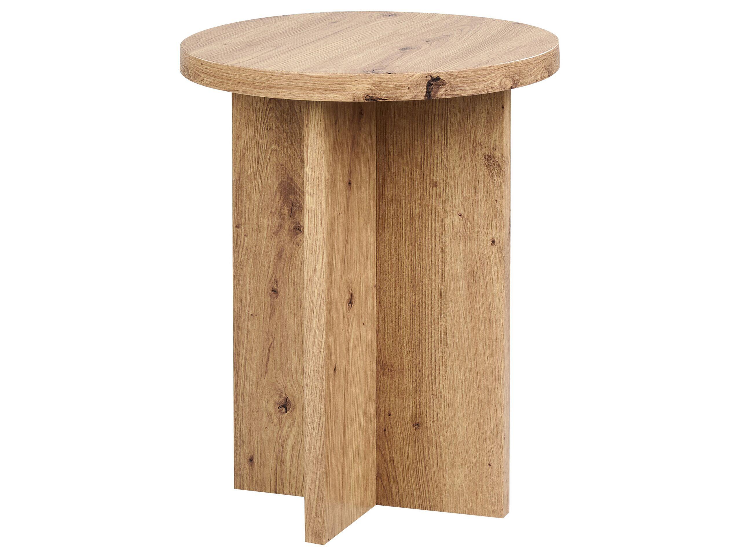 Beliani Table d'appoint en MDF Industriel STANTON  