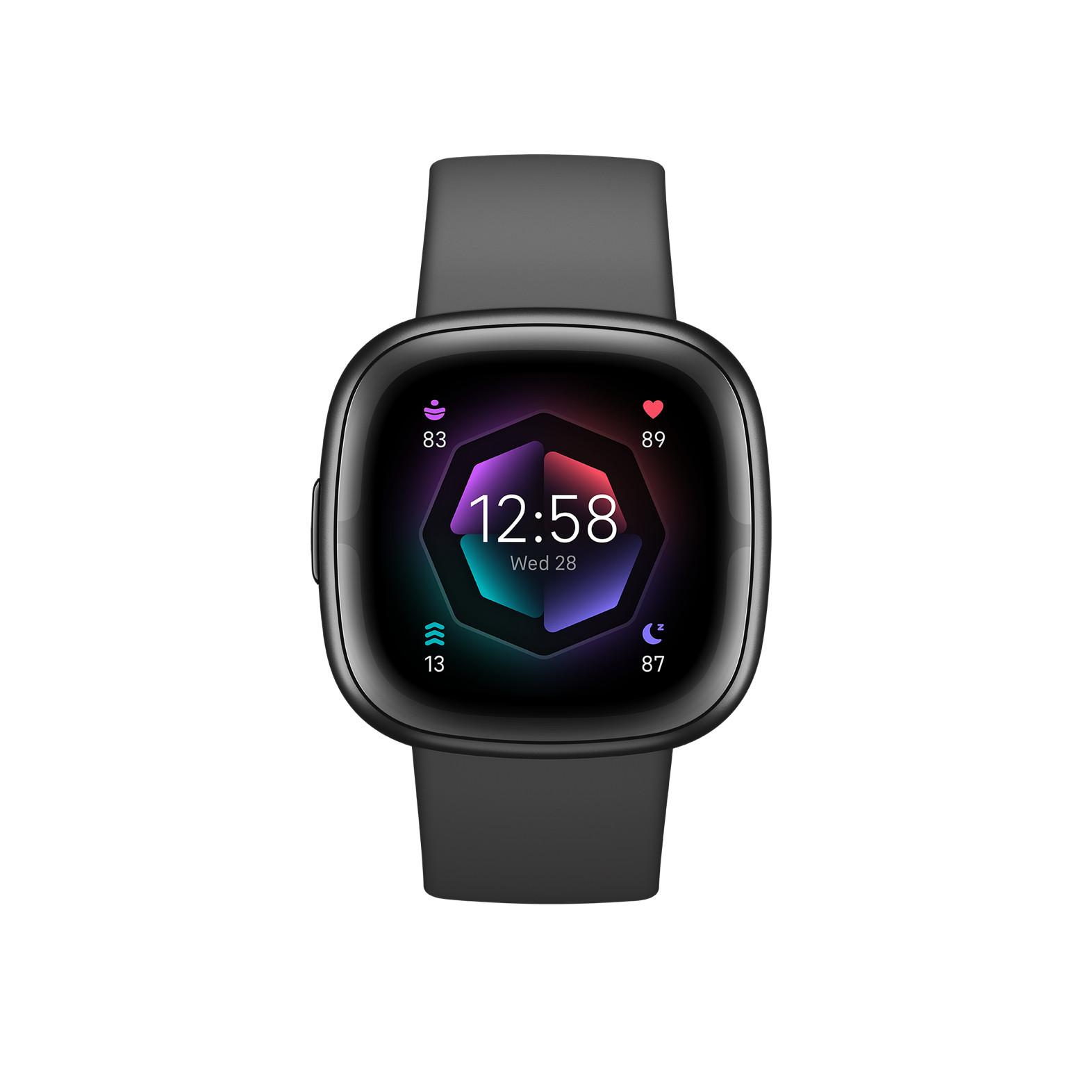 fitbit  Sense 2 Digital Touchscreen Schwarz GPS 