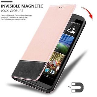 Cadorabo  Housse compatible avec HTC Desire 820 - Coque de protection avec fermeture magnétique, fonction de support et compartiment pour carte 