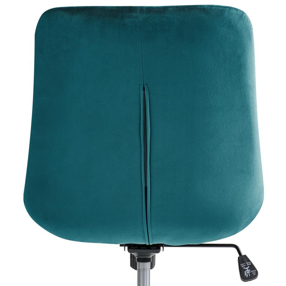 Beliani Chaise de bureau en Velours  MELROSE  