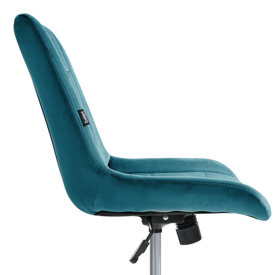 Beliani Chaise de bureau en Velours  MELROSE  