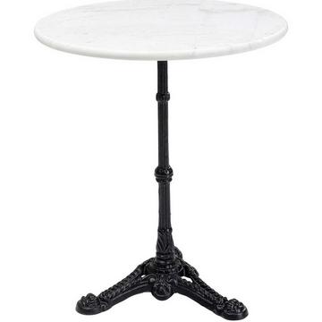 Table de bistrot ronde blanche 60cm