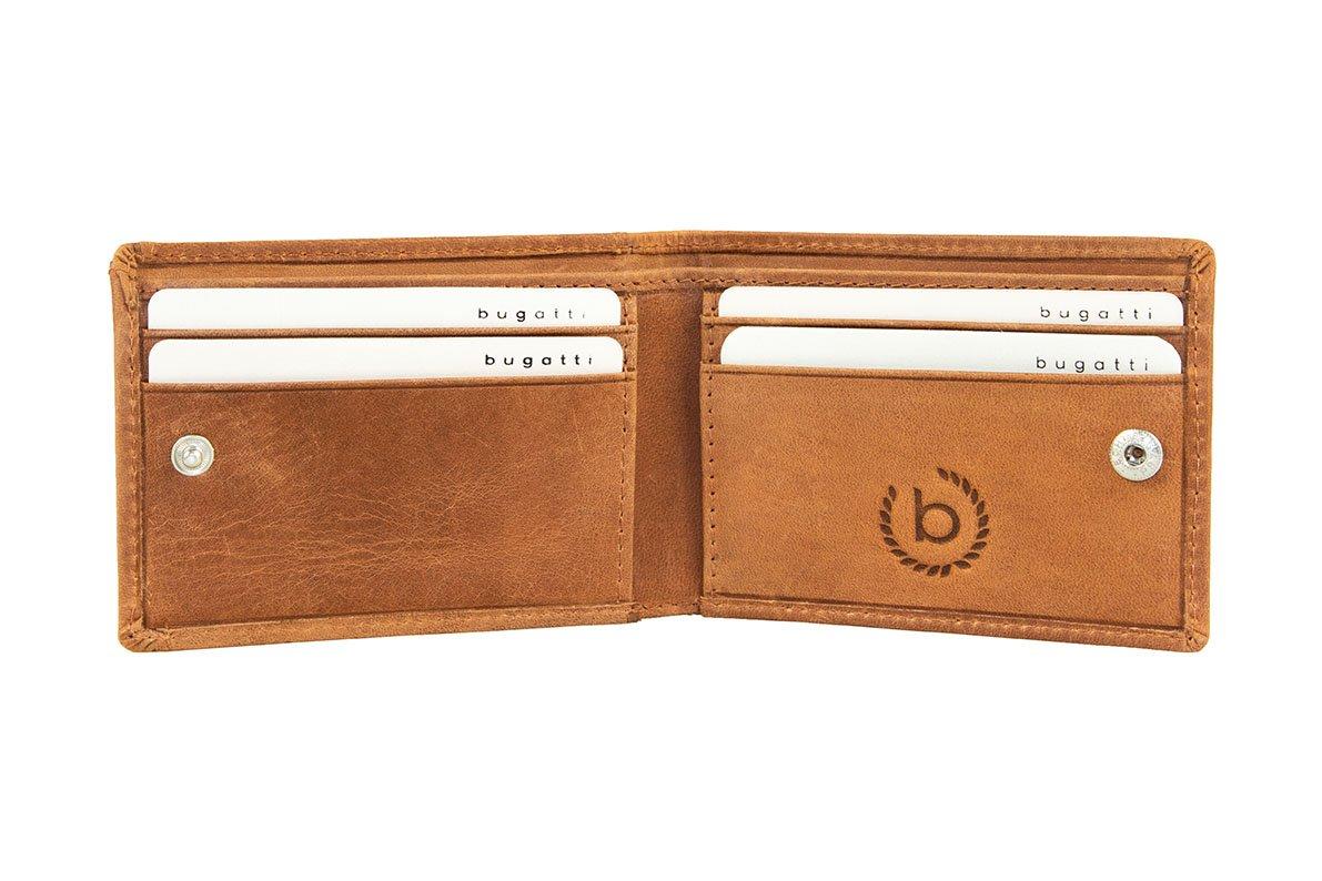 BUGATTI Volo Mini Geldbörse Cognac  