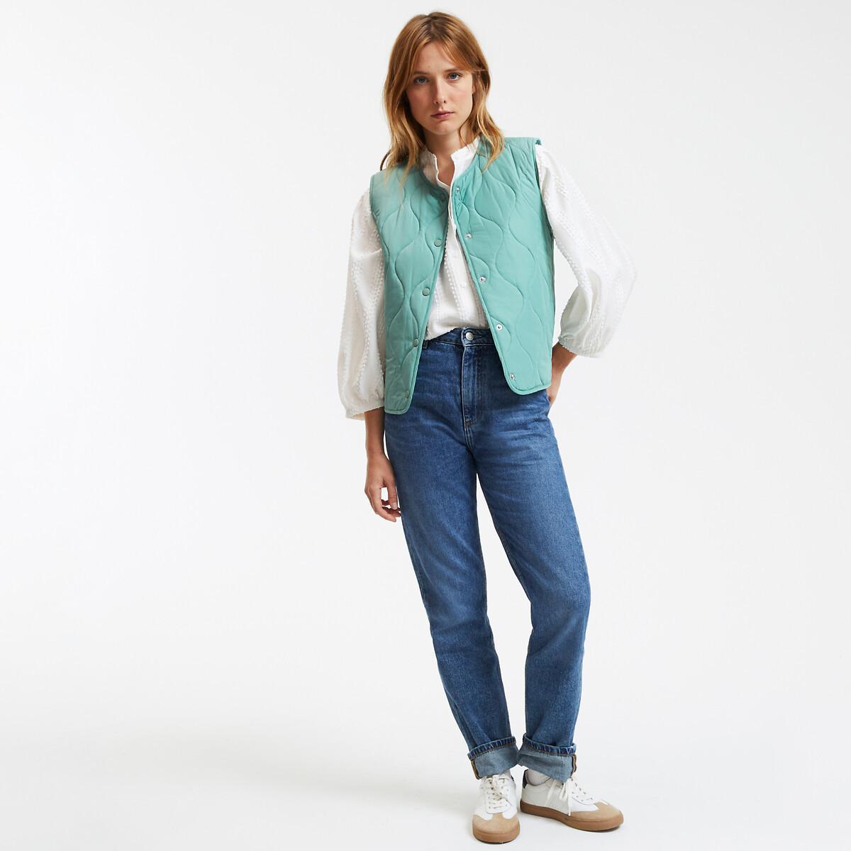 La Redoute Collections  Steppgilet mit Druckknöpfen 