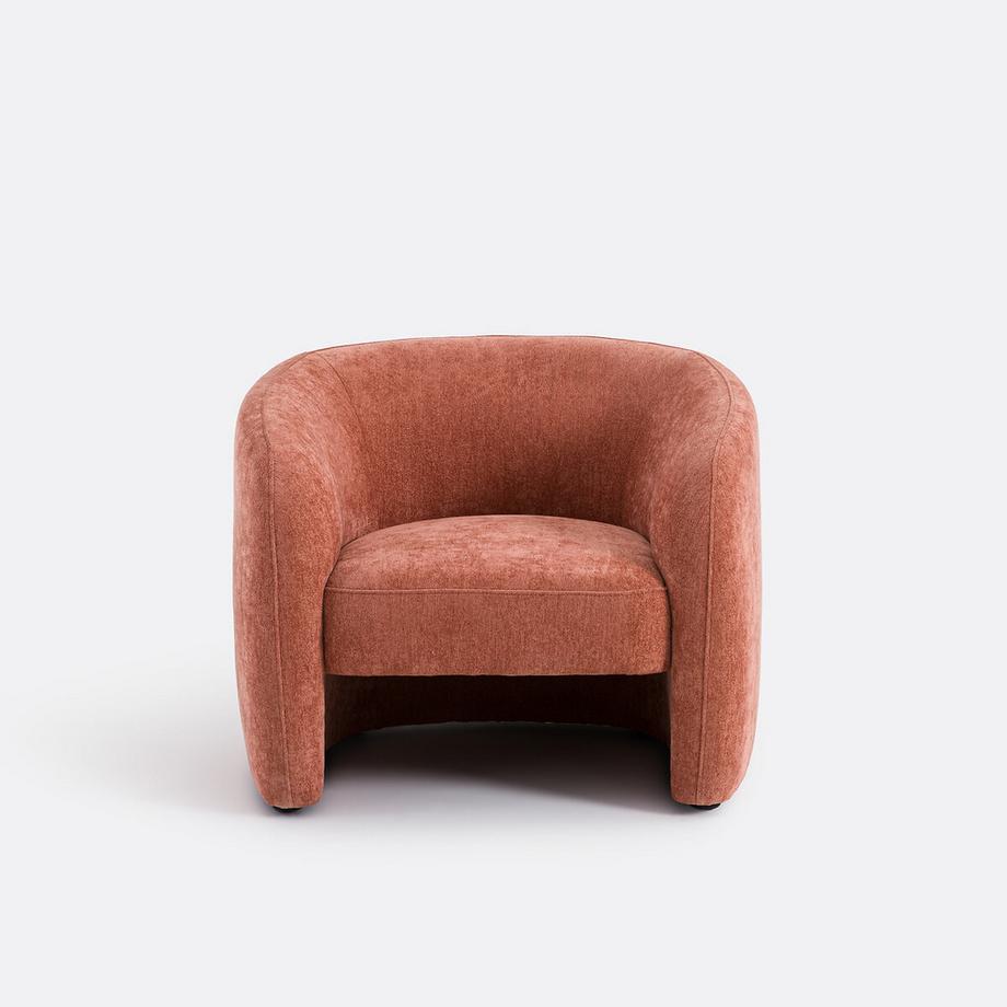 La Redoute Intérieurs Feiner Chenille-Sessel  