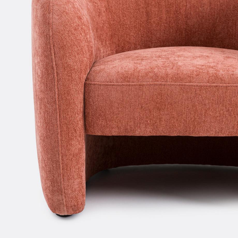 La Redoute Intérieurs Feiner Chenille-Sessel  