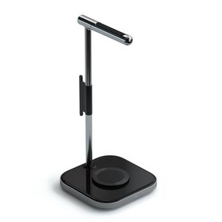 SATECHI  2-in-1 Alu Headphone Stand w. MagSafe Charging 