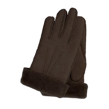 Gants cousus main "ILVY" en fourrure d'agneau mérinos