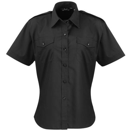 PREMIER  Pilot Bluse Kurzarm 