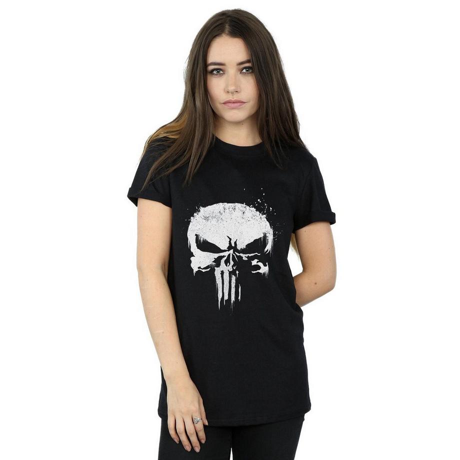 MARVEL The Punisher TV Skull Logo T-Shirt  