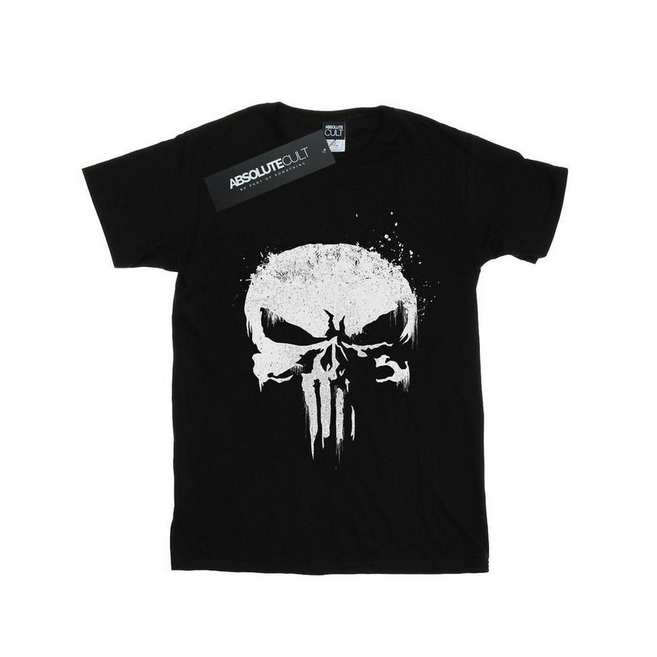 The Punisher TV Skull Logo TShirt