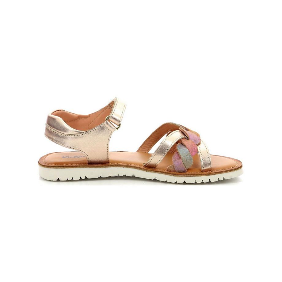 Kickers Sandali Bambina con Cinturino Intrecciato  