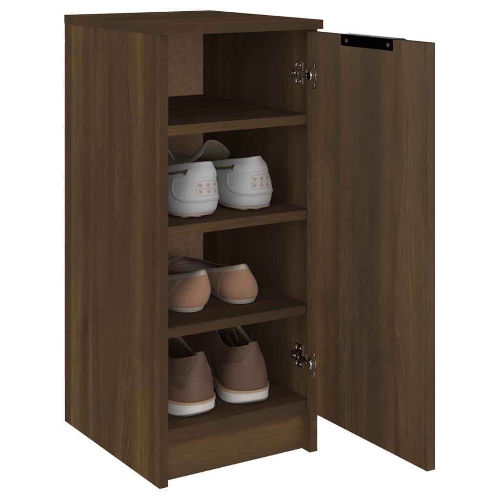 VidaXL Armoire à chaussures bois d'ingénierie  