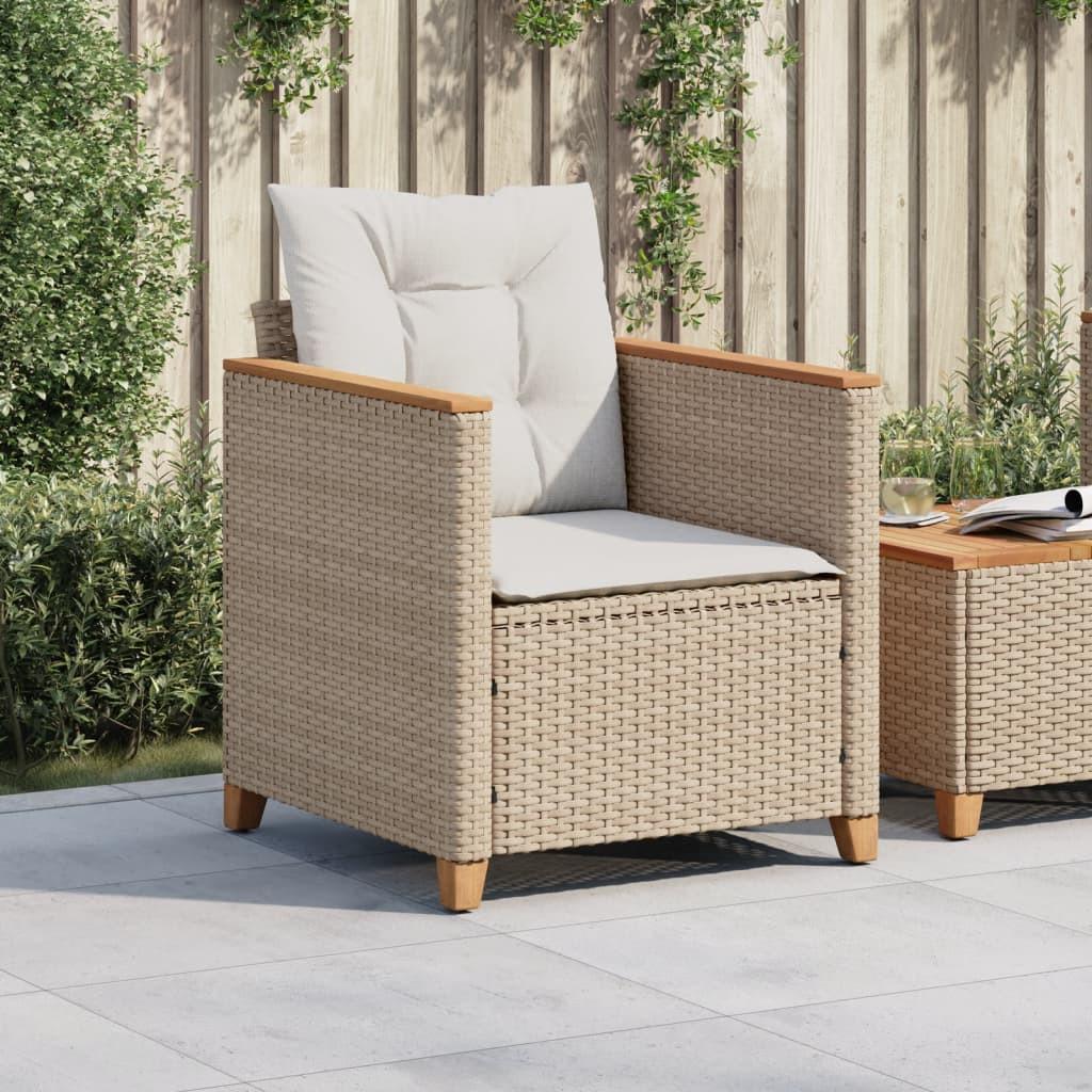 VidaXL Gartenstuhl poly-rattan  