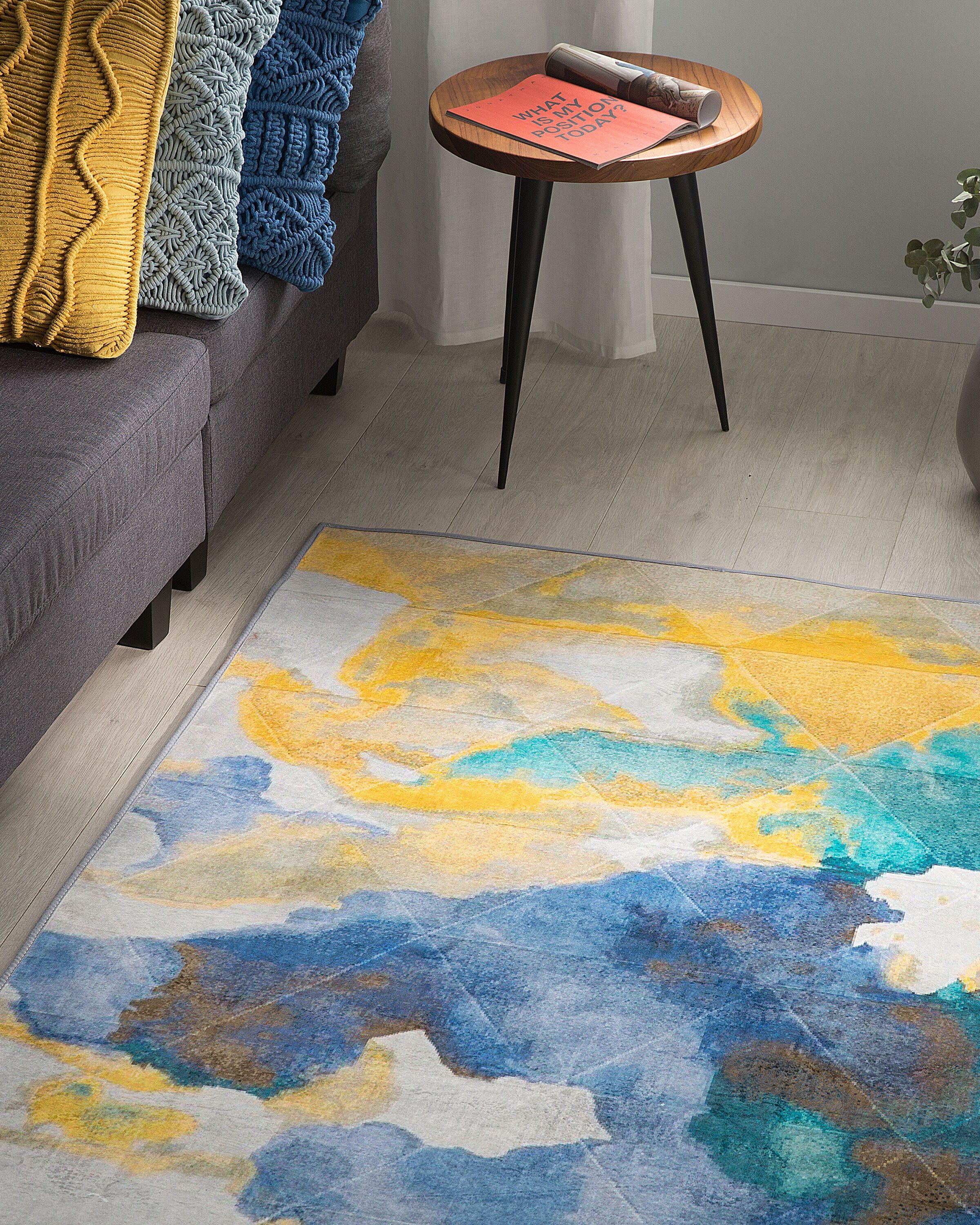 Beliani Tapis en Polyester Moderne CEYHAN  