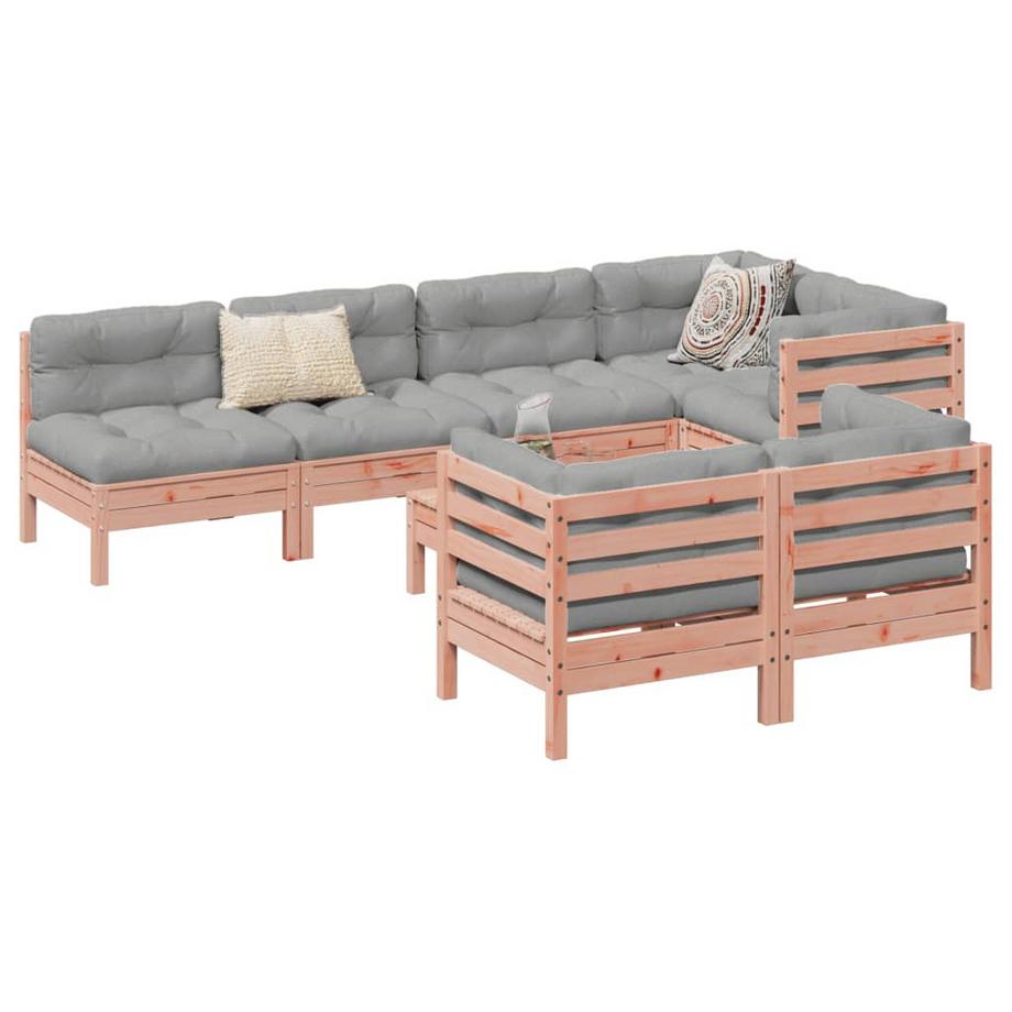 VidaXL Salon de jardin bois  