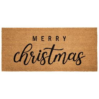 Beliani Tappetino da Ingresso en Fibra di Cocco Classico TIKUB  