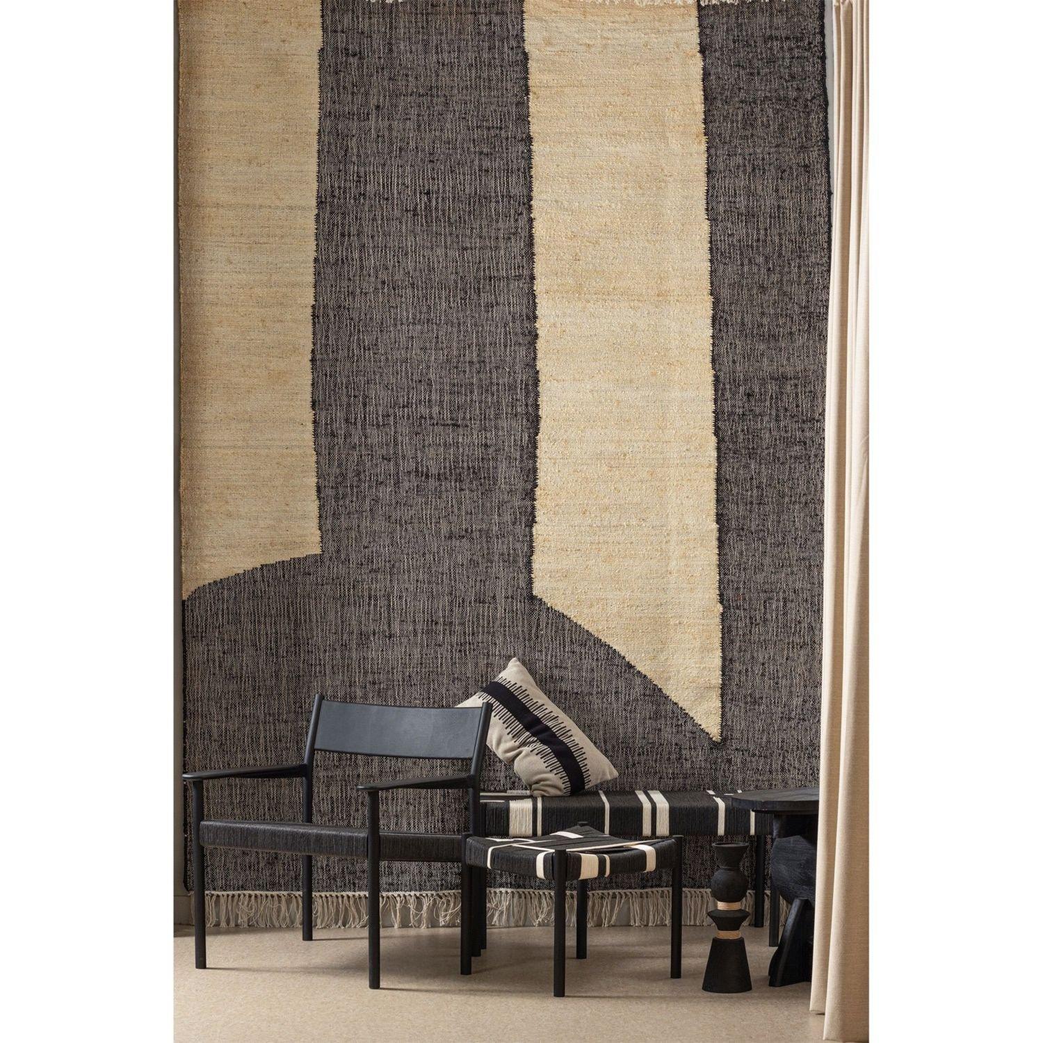 mutoni Tapis Lias noir naturel 300x200  