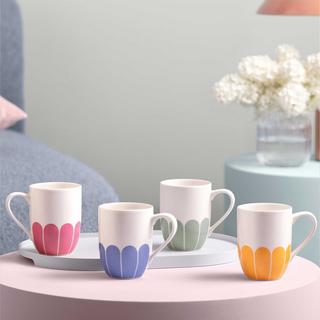Villeroy & Boch Henkelbecher 4tlg. Fleur couleur  