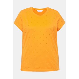 Studio Untold  T-shirt coupe Classic, petites pierres scintillantes 