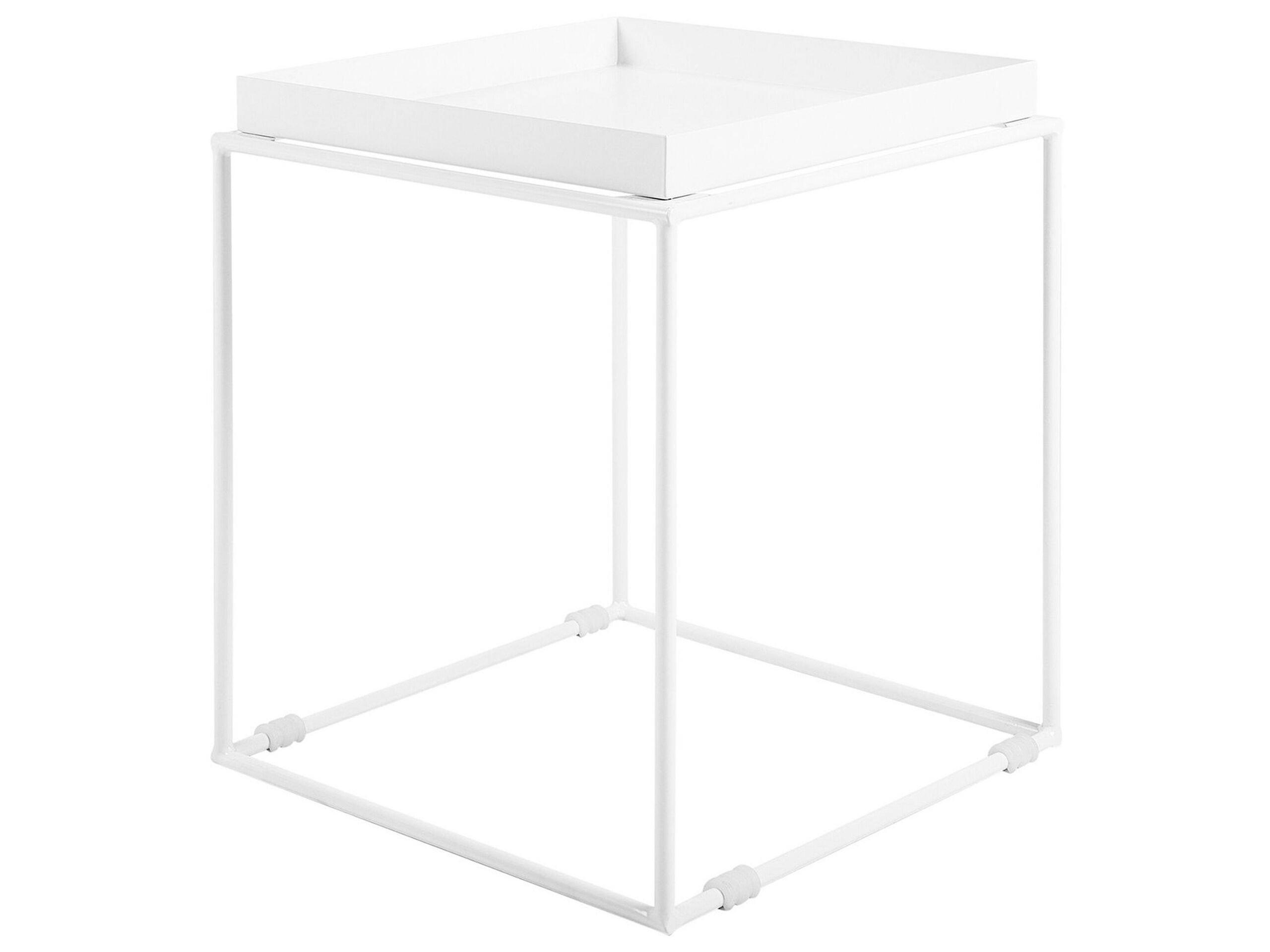 Beliani Table d'appoint en Métal Moderne SAXON  