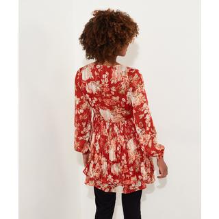 Joe Browns  Robe Mini Florale Plissée Volantée 