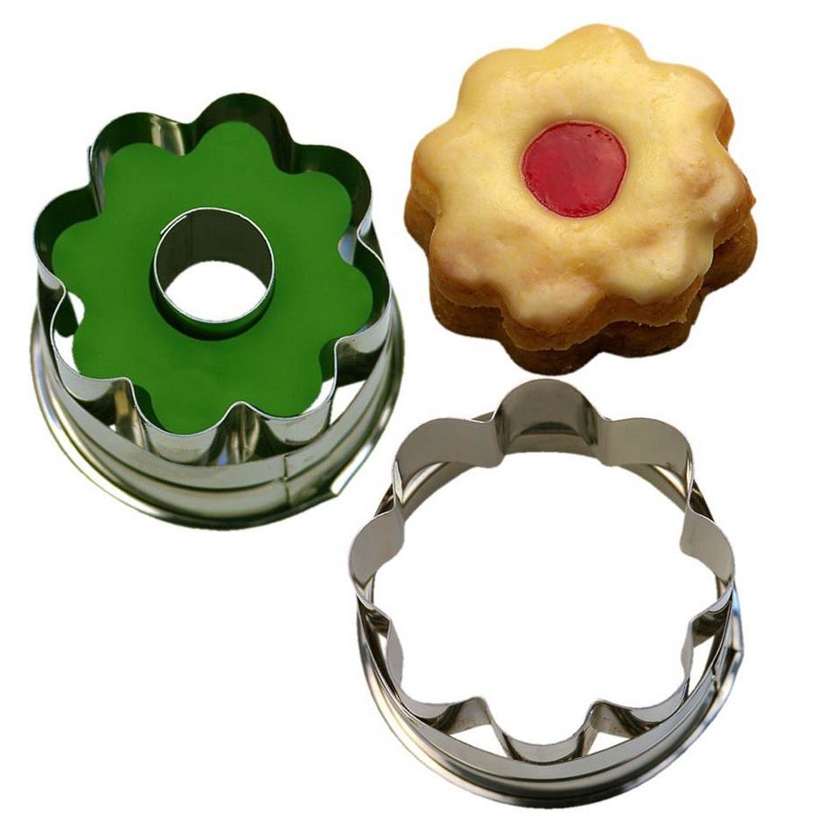 Städter Rosette avec éjecteur Emporte-pièce, 4 cm  