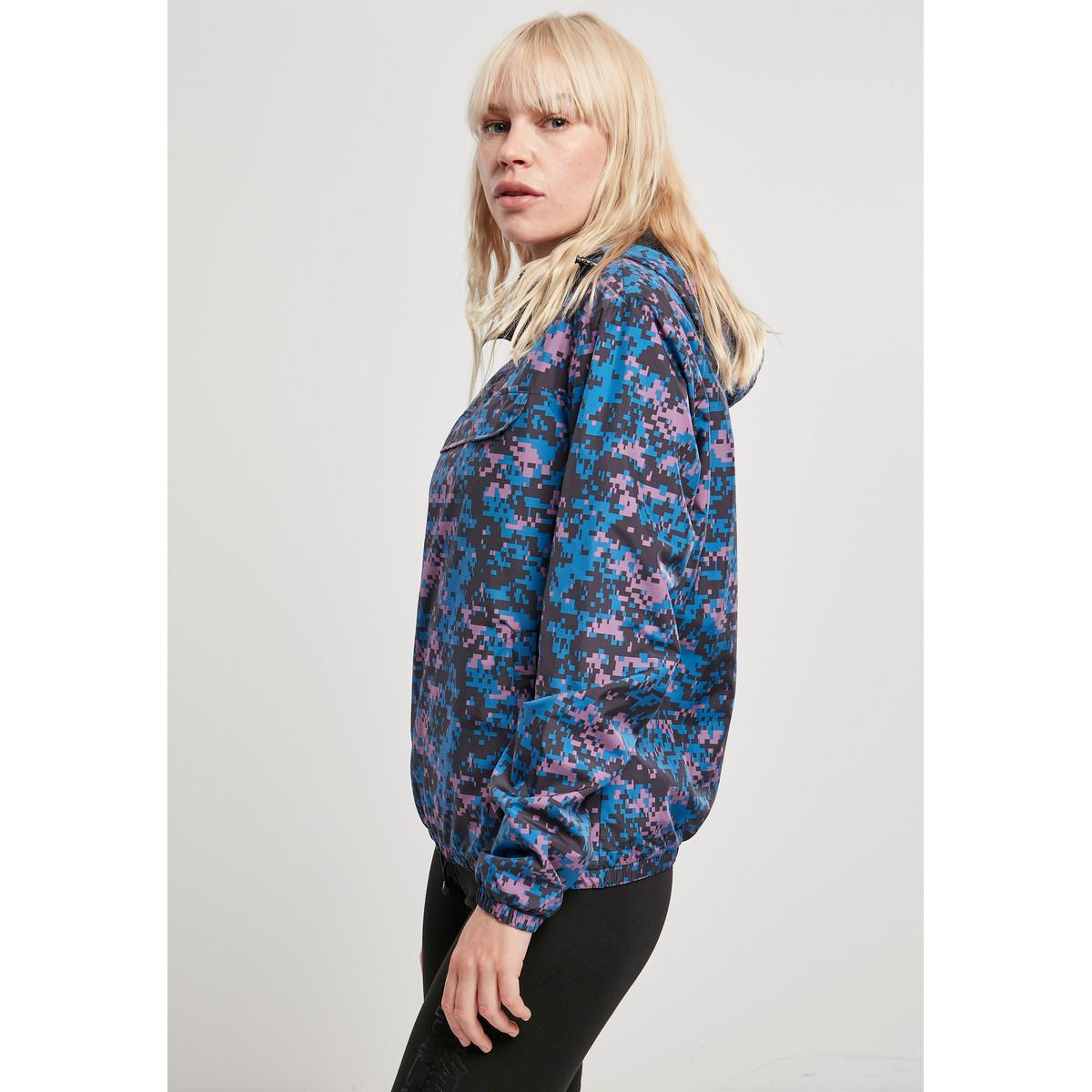 URBAN CLASSICS  damen-windjacke urban claic camouflage 