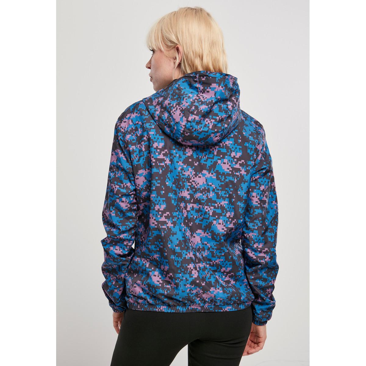 URBAN CLASSICS  damen-windjacke urban claic camouflage 