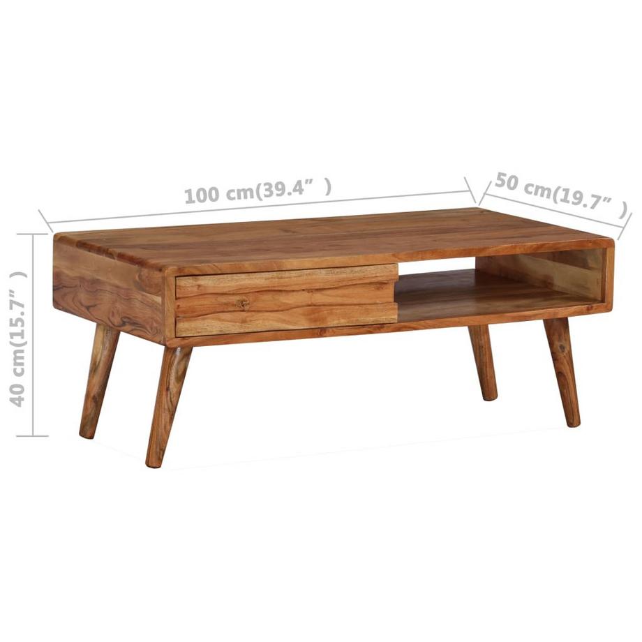 VidaXL Couchtisch holz  