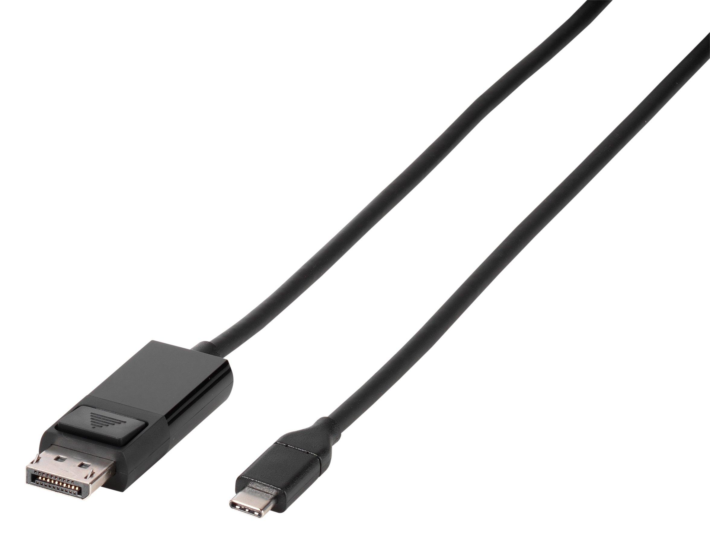 VIVANCO  Vivanco CC UC DP 15 1,5 m USB Type-C DisplayPort Noir 